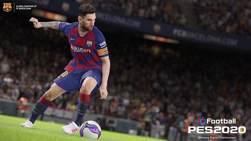 alt text: Đồ họa chất lượng cao trong PES 2020, mang đến trải nghiệm sống động.