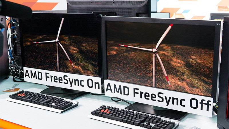 Alt text: Giải thích về FreeSync và tác dụng của nó