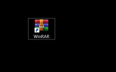 Alt text: Mở phần mềm WinRAR