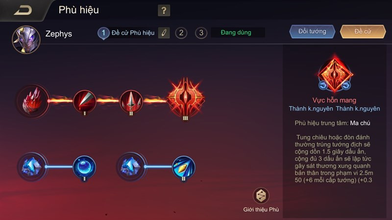 alt text: Phù hiệu cho Zephys