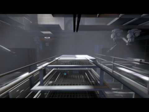 alt text: Portal 2 - Giải đố với súng cổng không gian