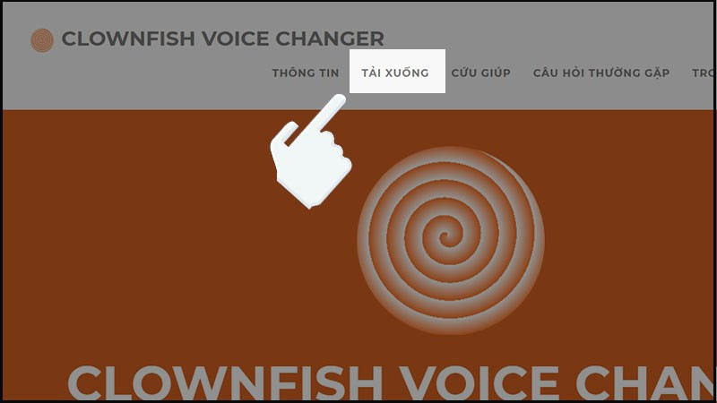 alt text: Tải xuống Clownfish Voice Changer