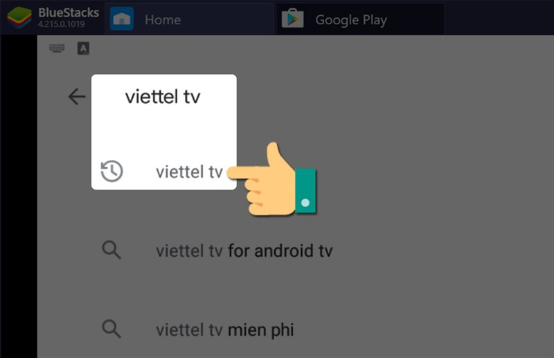 Alt: Tìm kiếm ViettelTV