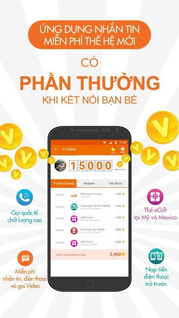 Ảnh chụp màn hình ứng dụng Vodi