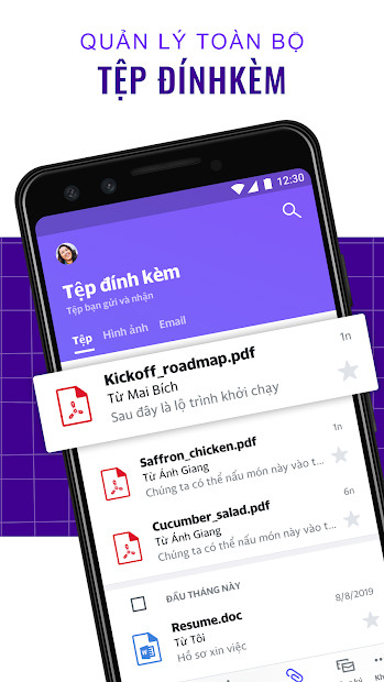 Ảnh chụp màn hình Yahoo Mail