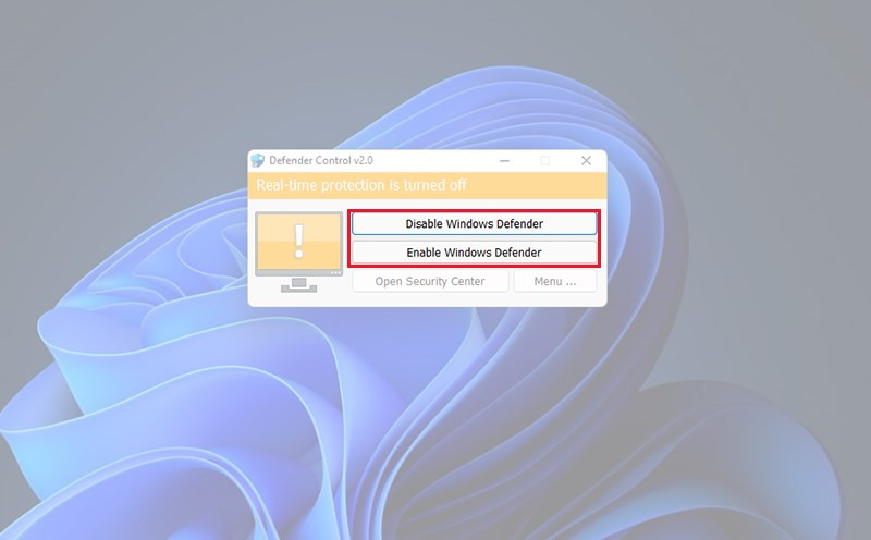 Hướng Dẫn Tải và Sử Dụng Defender Control 2.0 để Quản Lý Windows Defender