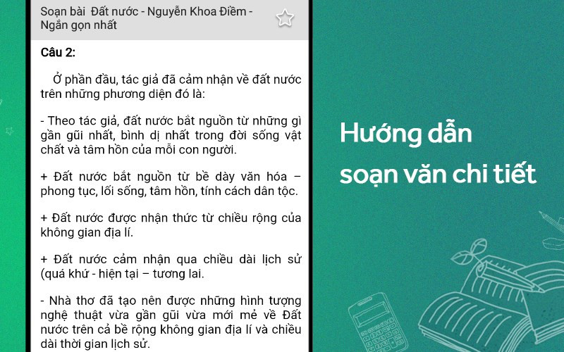 Bài soạn văn và văn mẫu