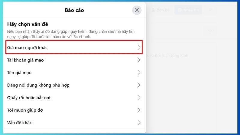 Báo cáo giả mạo