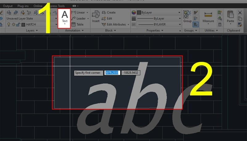 Cách sử dụng lệnh wipeout che đối tượng trong CAD