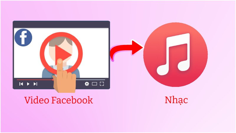 Cách tách nhạc từ video Facebook