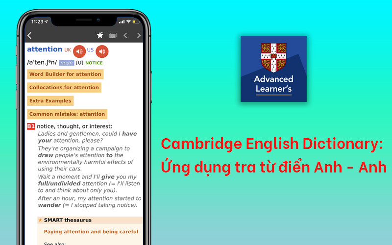 Cambridge English Dictionar‪y: Ứng dụng tra từ điển Anh - Anh