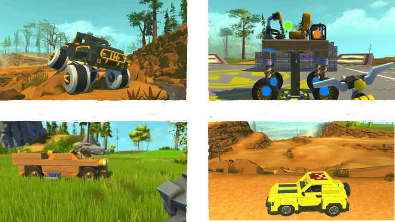 C&aacute;c loại xe trong Scrap Mechanic