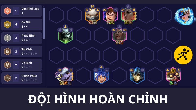 C&aacute;ch chơi đội h&igrave;nh Ph&aacuteo Binh ĐTCL M&ugrave;a 13 Cuối Game