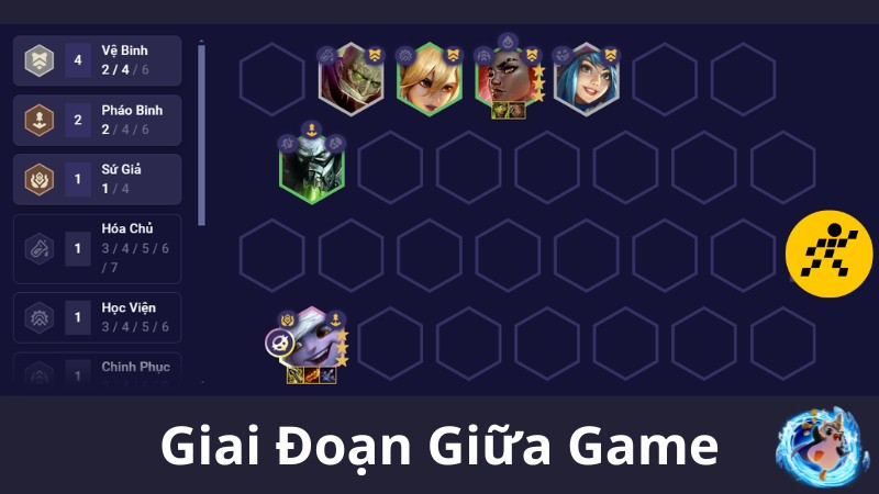 C&aacute;ch chơi đội h&igrave;nh Ph&aacuteo Binh ĐTCL M&ugrave;a 13 Giữa Game