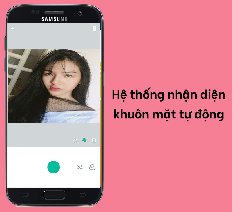 Chế độ làm đẹp tự động khi selfie