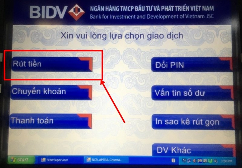 Chọn Rút Tiền