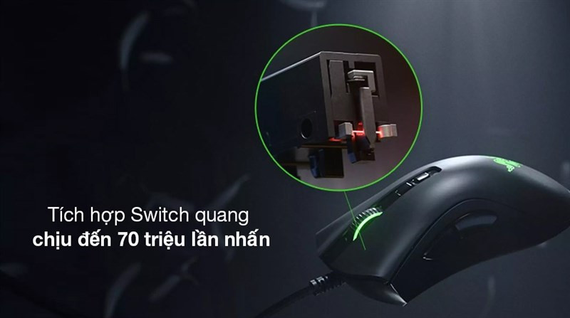 Chuột C&oacute; D&acirc;y Gaming Razer DeathAdder V2