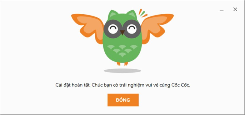 Cốc Cốc đã được cài đặt