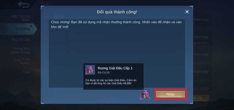 Code Mobile Legends (MLBB) mới nhất 2024: Cách nhập giftcode nhận quà