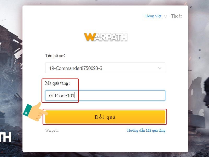 Code Warpath Mới Nhất 2024: Cách Nhập Giftcode Warpath Nhanh Chóng