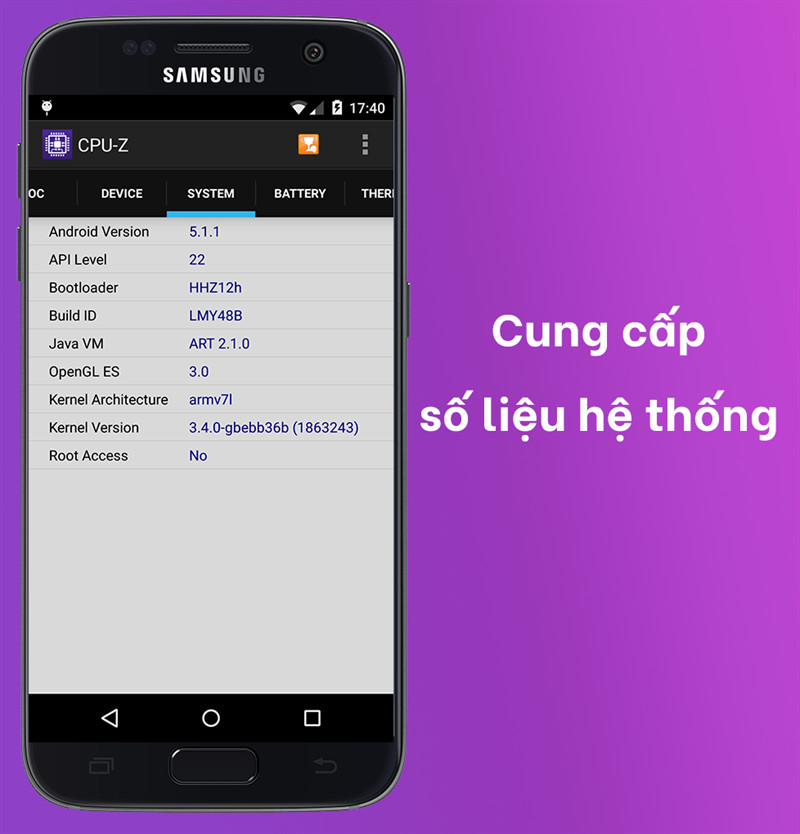 Cung cấp số liệu hệ thống