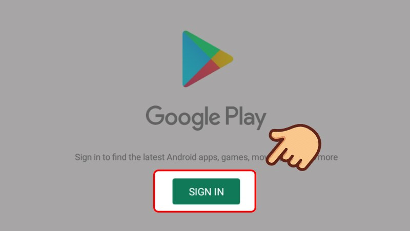 Đăng nhập Google Play