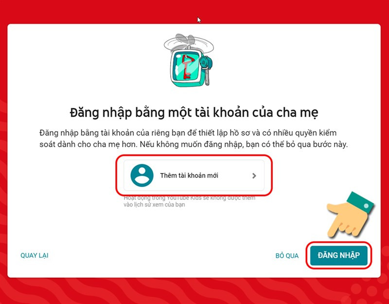 Đăng nhập tài khoản Gmail