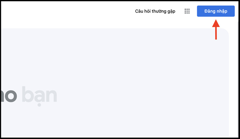 Đăng nhập vào Google Bard