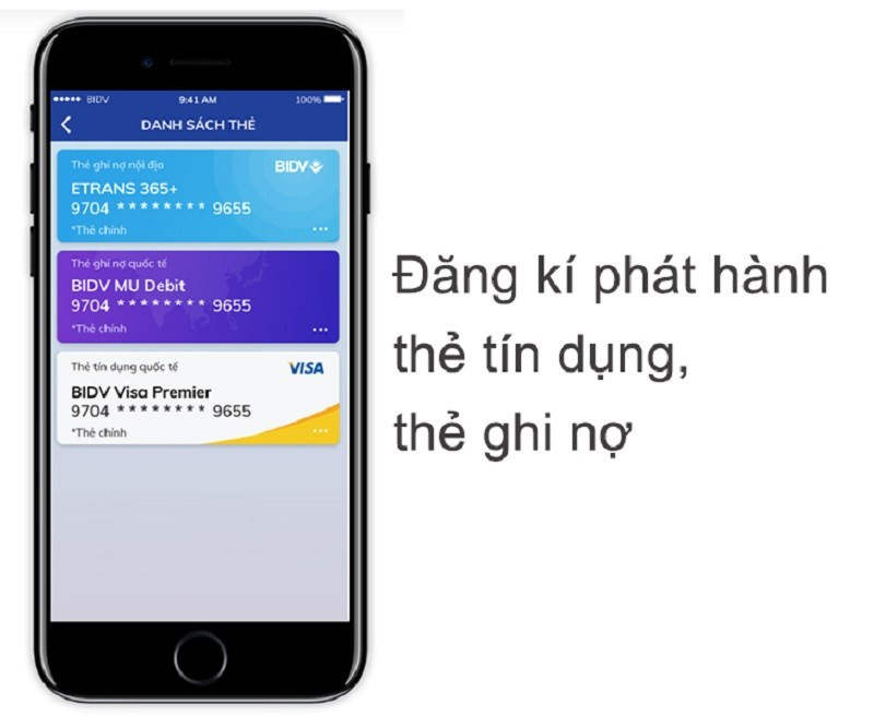 Dịch vụ thẻ tiện lợi, an toàn