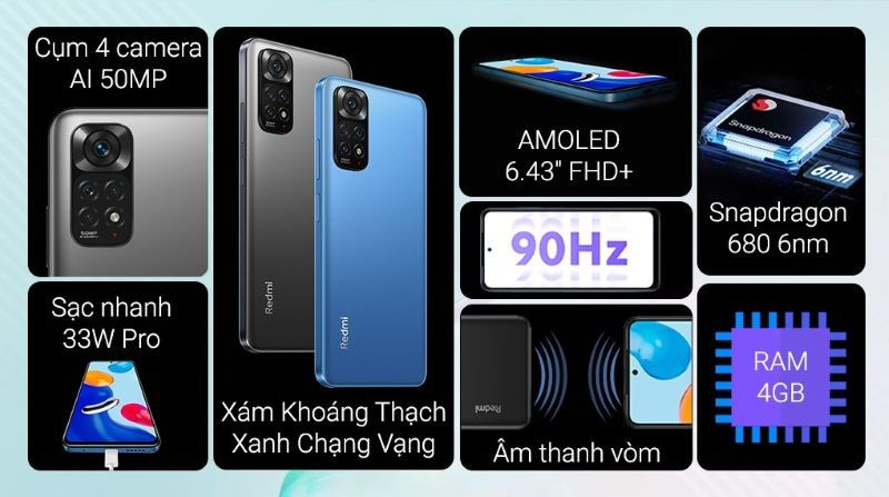 Điện thoại Xiaomi Redmi Note 11