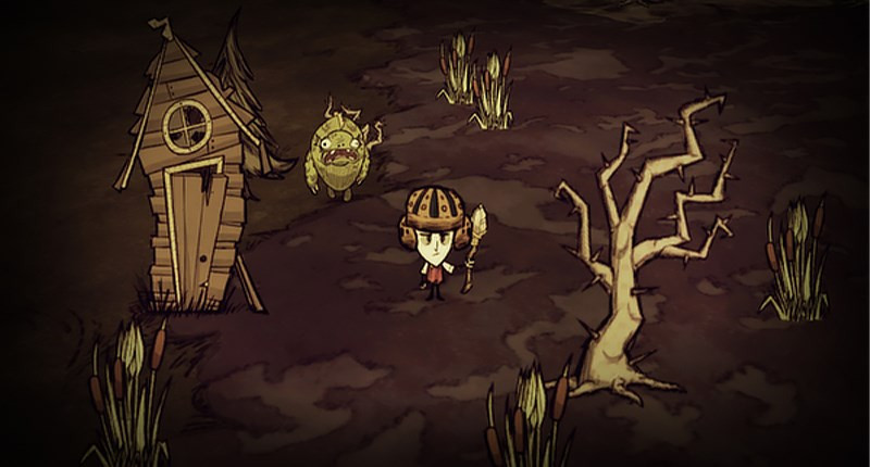 Đối mặt với nguy hiểm trong Don't Starve