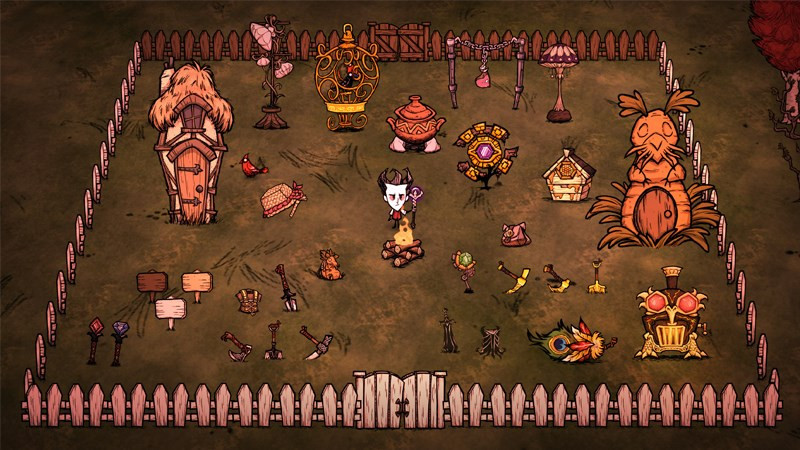 Don't Starve Together mang đến cho bạn cùng bạn bè cảm giác sinh tồn nơi hoang dã đầy thú vị