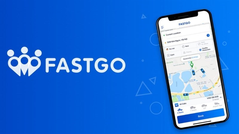 FastGo - Ứng dụng đặt xe Taxi gi&aacute; tốt