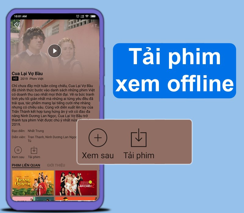 Fim+ hỗ trợ download phim