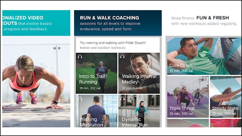 Fitbit Coach - Huấn luyện cá nhân chuyên nghiệp