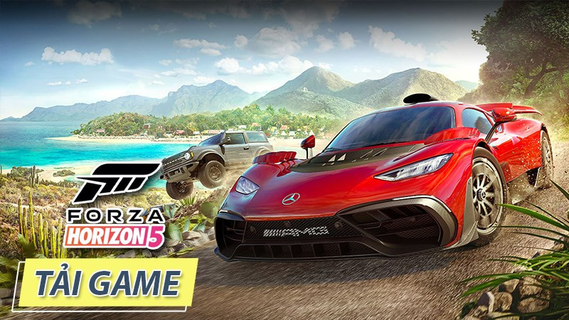 Forza Horizon 5 yêu cầu không gian lưu trữ lớn hơn 103GB