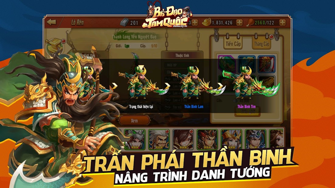 Gameplay Bá Đạo Tam Quốc