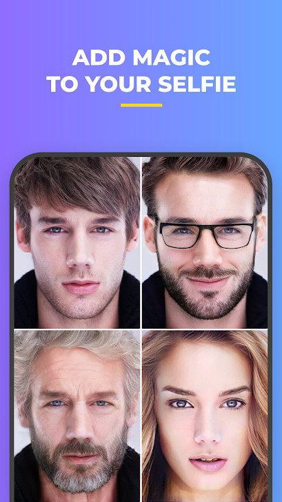 Ghép mặt với FaceApp