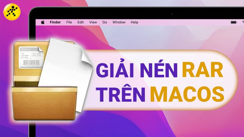 Giải nén file RAR trên macOS với The Unarchiver