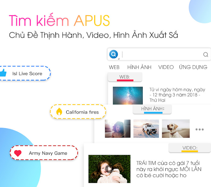 Giao diện APUS Launcher