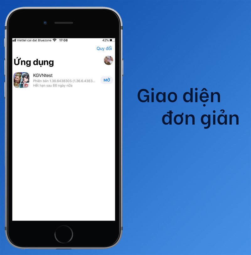 Giao diện đơn giản, dễ sử dụng