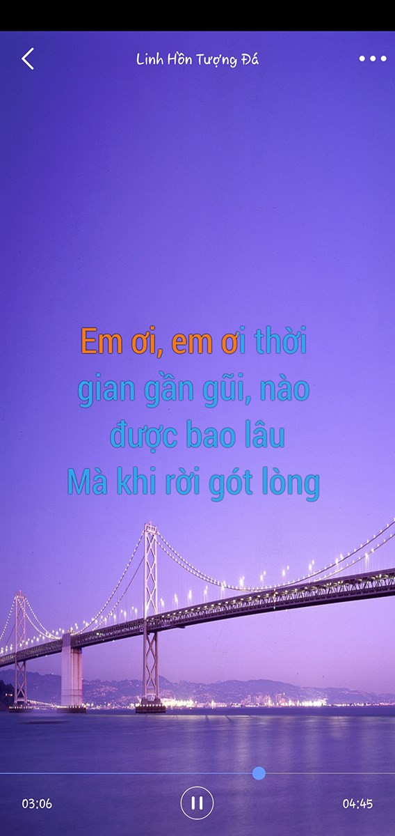 Giao diện hát karaoke