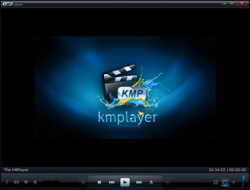 Giao diện phần mềm KMPlayer