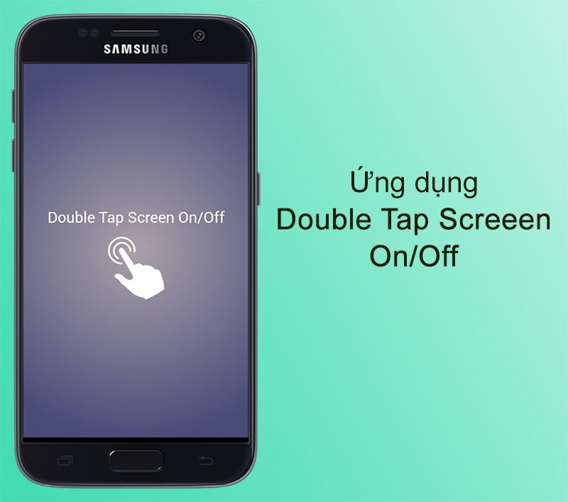 Giao diện ứng dụng Double Tap Screen On/Off