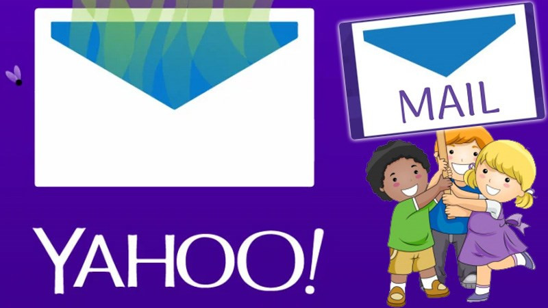 Giao diện ứng dụng Yahoo Mail trên điện thoại