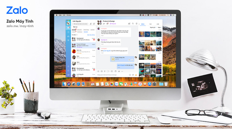 Giao tiếp miễn phí với Zalo PC