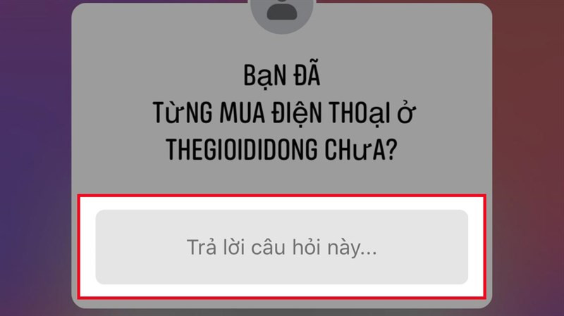 Gõ câu trả lời vào ô "Trả lời câu hỏi này"