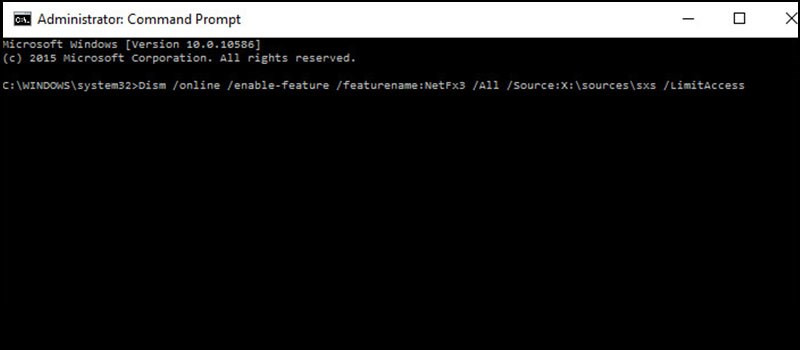 Gõ lệnh trong Command Prompt