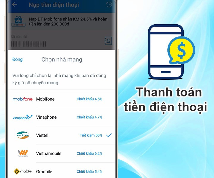 &nbsp;H&oacute;a đơn được thanh to&aacute;n dễ d&agrave;ng