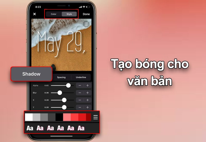 Hiệu ứng bóng đổ